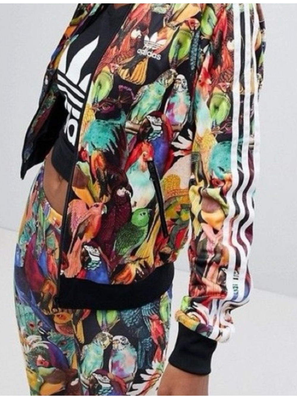 Adidas x Farm Rio Jacket Size Medium - Picture 4 of 8
